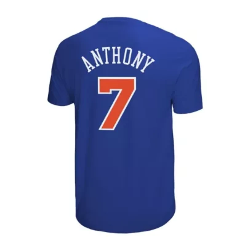 NBA Carmelo Anthony New York Knicks Hardwood Classics Retro Name & Number T-Shirt