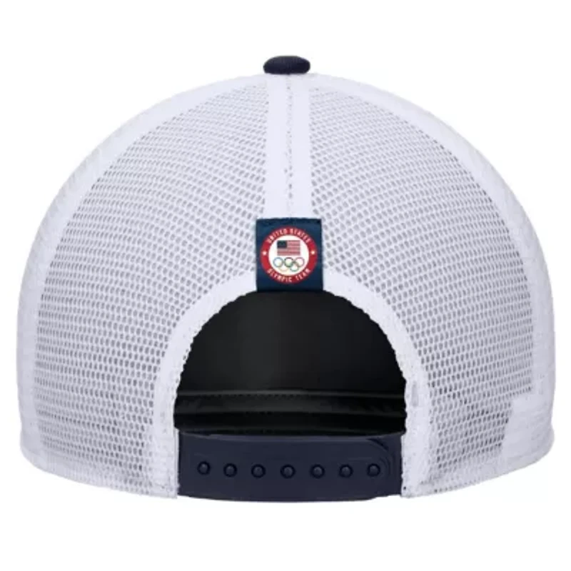 Olympics Nike Team USA Rise Pinch Panel Trucker Adjustable Hat