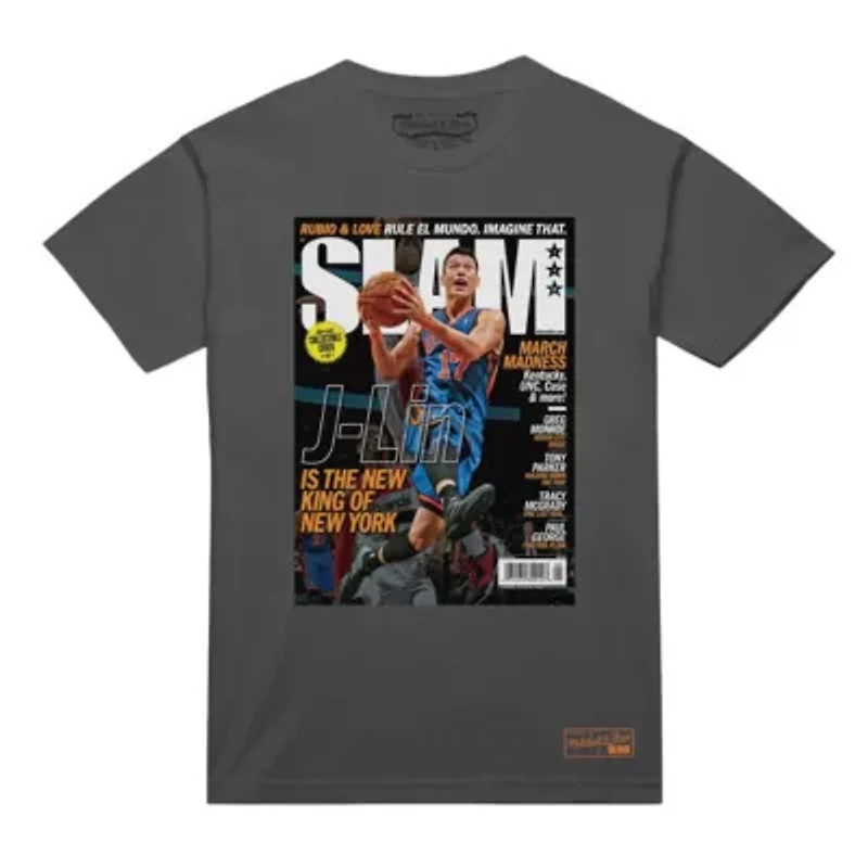 NBA Jeremy Lin New York Knicks Slam Cover T-Shirt