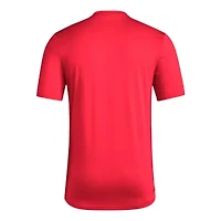 NCAA Louisville Cardinals Locker On-Court Basketball Pre-Game T-Shirt
