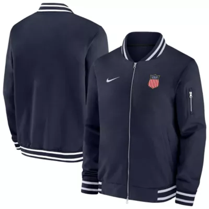 World Hockey Nike US 2026 Full-Zip Bomber Jacket