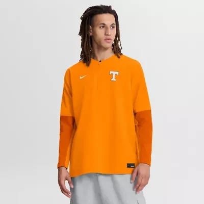 NCAA Nike Tennessee Volunteers Dugout Dri-FIT Quarter-Zip Long Sleeve Windshirt