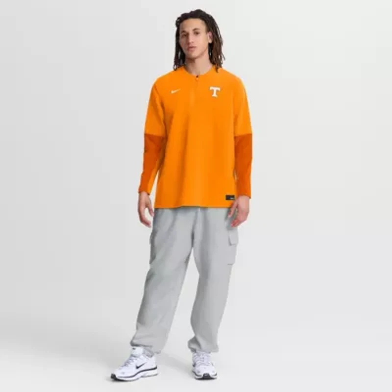 NCAA Nike Tennessee Volunteers Dugout Dri-FIT Quarter-Zip Long Sleeve Windshirt