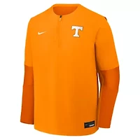 NCAA Nike Tennessee Volunteers Dugout Dri-FIT Quarter-Zip Long Sleeve Windshirt