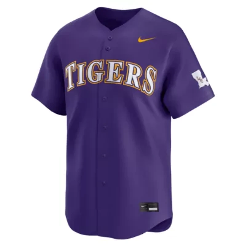 NCAA Nike LSU Tigers Alternate Limited Baseball Jersey
