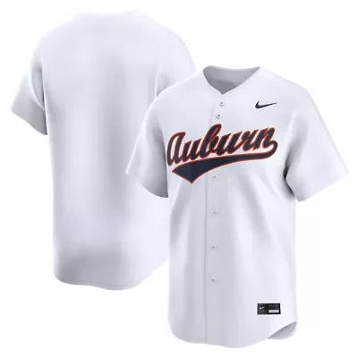NCAA Nike Auburn Tigers Home Limited Baseball Jersey