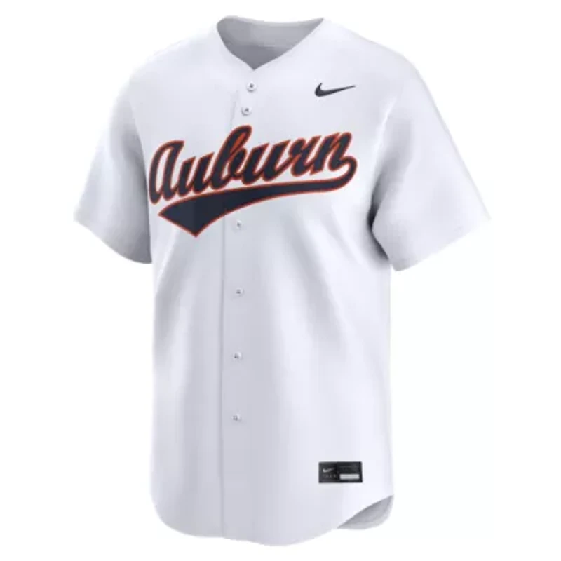 NCAA Nike Auburn Tigers Home Limited Baseball Jersey