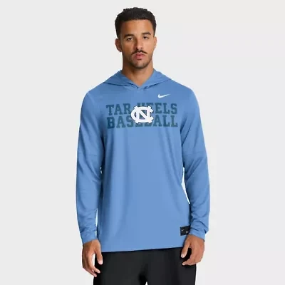 NCAA Nike Carolina North Tar Heels Dugout Dri-FIT Long Sleeve Hooded T-Shirt