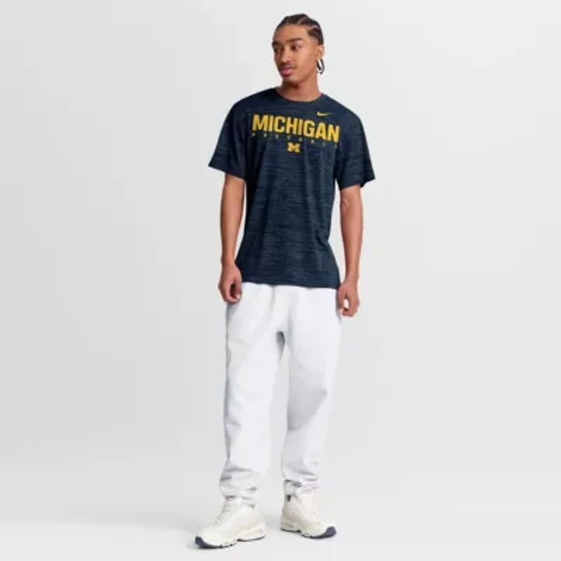 NCAA Nike Michigan Wolverines Dugout Velocity Dri-FIT T-Shirt
