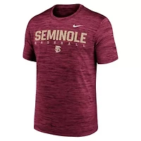 NCAA Nike Florida State Seminoles Dugout Velocity Dri-FIT T-Shirt