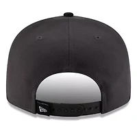 NBA Charcoal/Black Oklahoma City Thunder 2025 Western Conference s Locker Room 9FIFTY Snapback Hat
