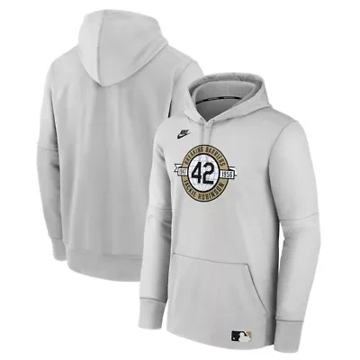 Cooperstown Teams Nike Brooklyn Dodgers Authentic Collection 2026 Jackie Robinson Day Therma-FIT Hoodie