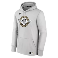 Cooperstown Teams Nike Brooklyn Dodgers Authentic Collection 2026 Jackie Robinson Day Therma-FIT Hoodie