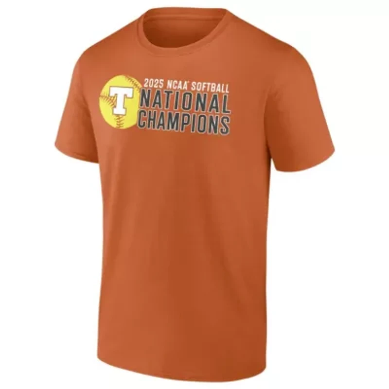 NCAA Fanatics Texas Longhorns 2025 Softball World Series s Schedule T-Shirt