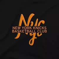NBA Unisex New York Knicks Oversized Forever NYC T-Shirt