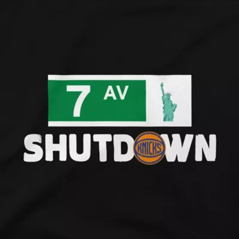 NBA New York Knicks 7th Avenue Shutdown T-Shirt