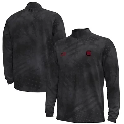 NCAA Under Armour South Carolina Gamecocks Freedom Collection ArmorFuse Half-Zip Top