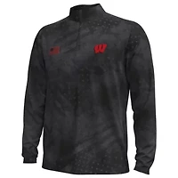 NCAA Under Armour Wisconsin Badgers Freedom Collection ArmorFuse Half-Zip Top