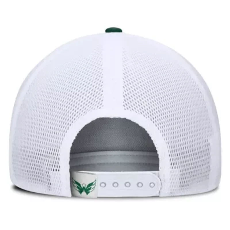NHL Fanatics Green/White Washington Capitals Bermuda A-Frame Adjustable Hat