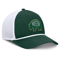 NHL Fanatics Green/White Bermuda A-Frame Adjustable Hat