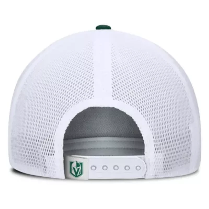 NHL Fanatics Green/White Vegas Golden Knights Bermuda A-Frame Adjustable Hat