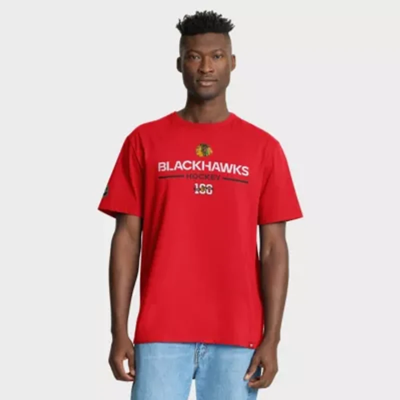 NHL Fanatics Chicago Blackhawks Centennial Celebration T-Shirt