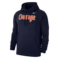 Syracuse Orange NCAA Nike Script Club Pullover Hoodie