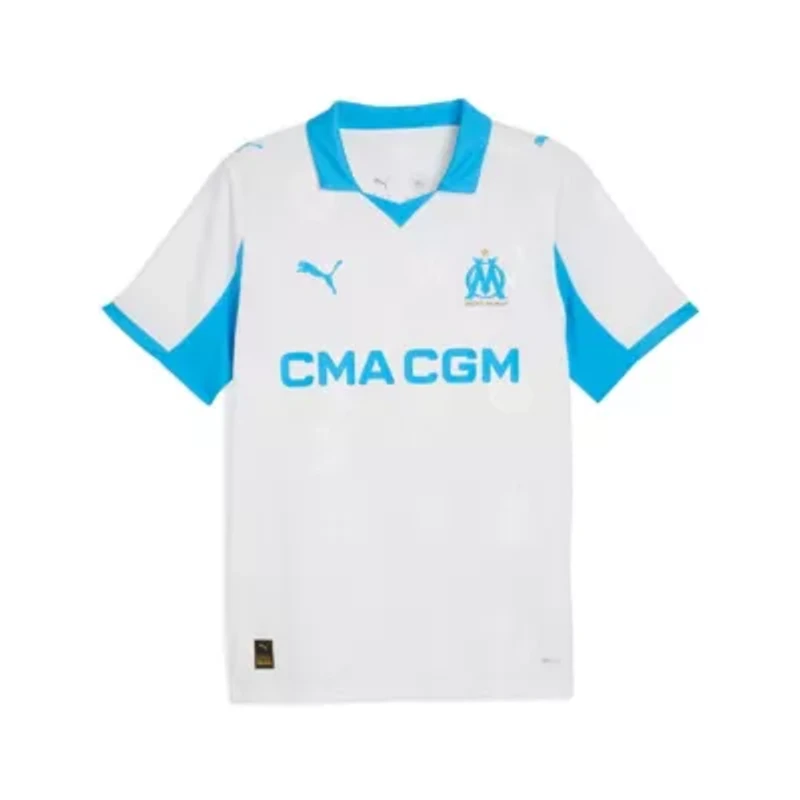 Ligue 1 Olympique Marseille 2025/26 Home Replica Jersey