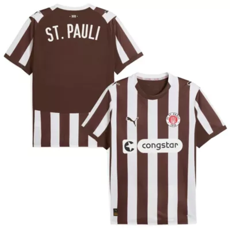 Bundesliga St. Pauli 2025/26 Home Replica Jersey