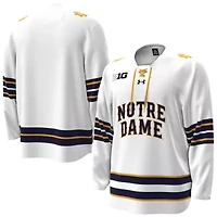 NCAA Under Armour Notre Dame Fighting Irish Home Replica Hockey Jersey