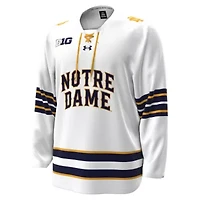 NCAA Under Armour Notre Dame Fighting Irish Home Replica Hockey Jersey