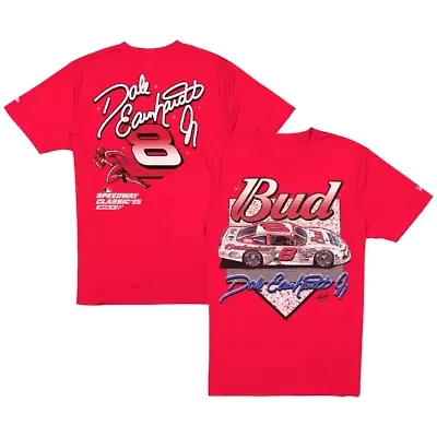 NASCAR Dale Earnhardt Jr. Budweiser x MLB 2025 Speedway Classic Car T-Shirt