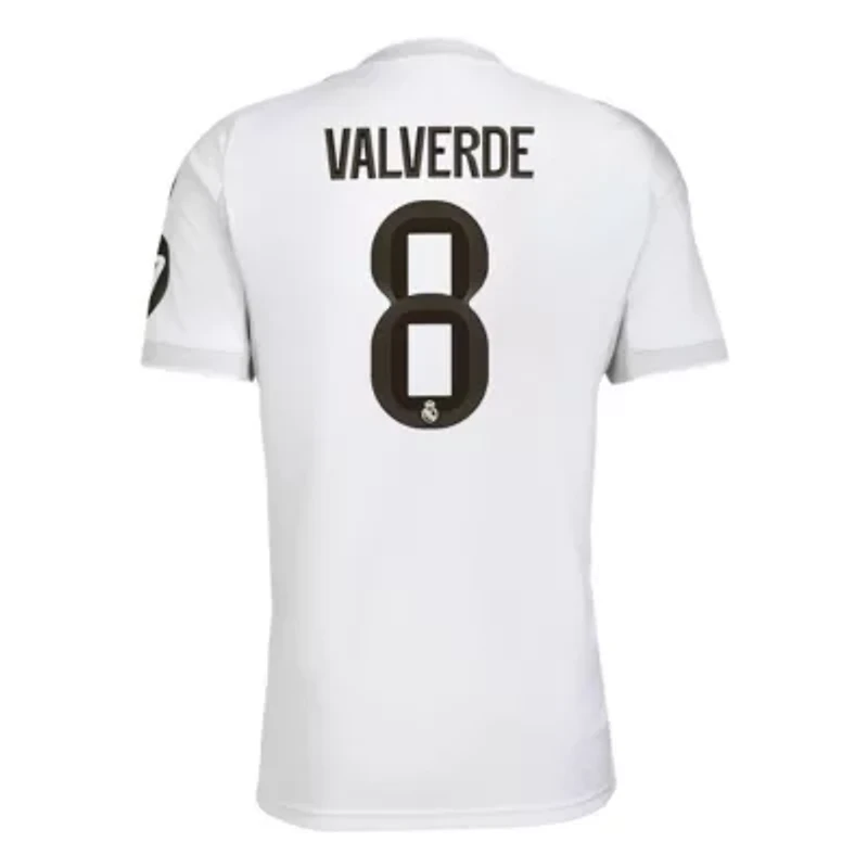 International Clubs Federico Valverde Real Madrid 2025/26 Home Replica Jersey