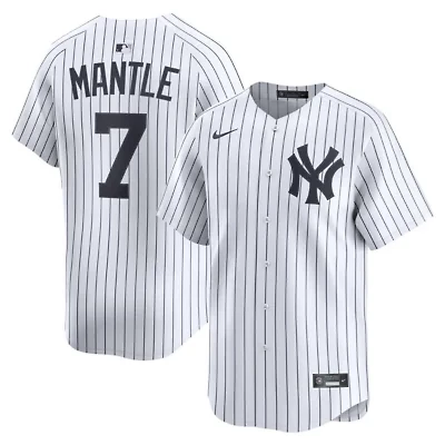 MLB Nike Mickey Mantle New York Yankees Home Limited Player Jersey