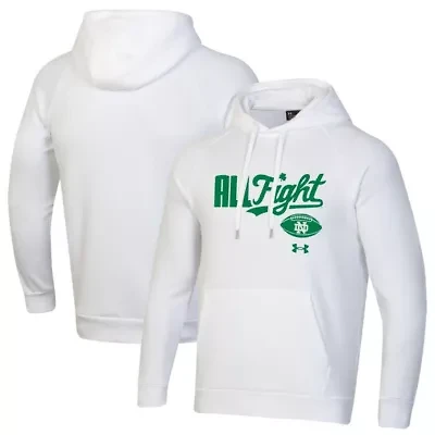 NCAA Under Armour Notre Dame Fighting Irish All Fight Rival Fleece Hoodie