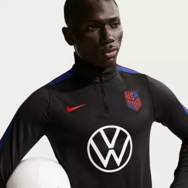 Olympics Nike USMNT 2026 Strike Dri-FIT Quarter-Zip Long Sleeve Drill Top