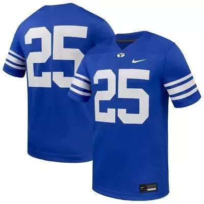 NCAA Nike #25 BYU Cougars Untouchable Replica Game Jersey