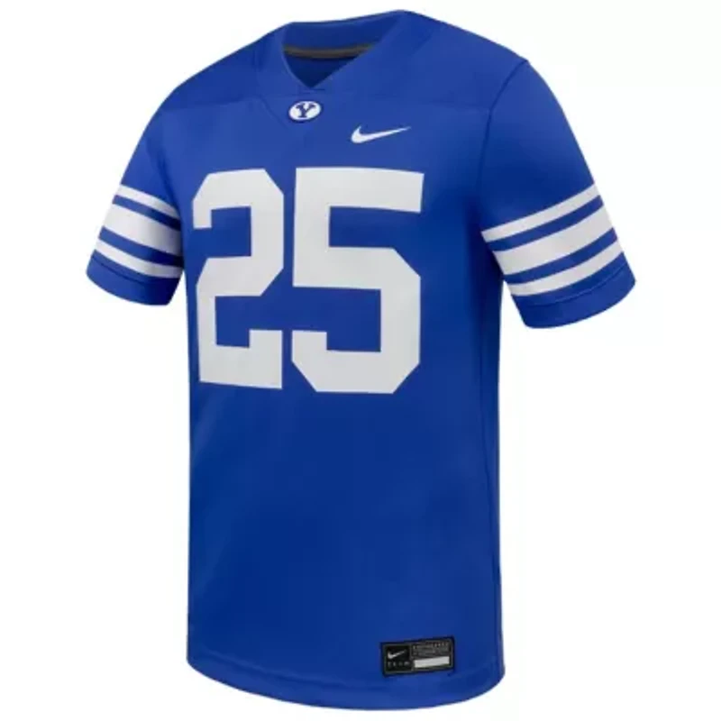 NCAA Nike #25 BYU Cougars Untouchable Replica Game Jersey