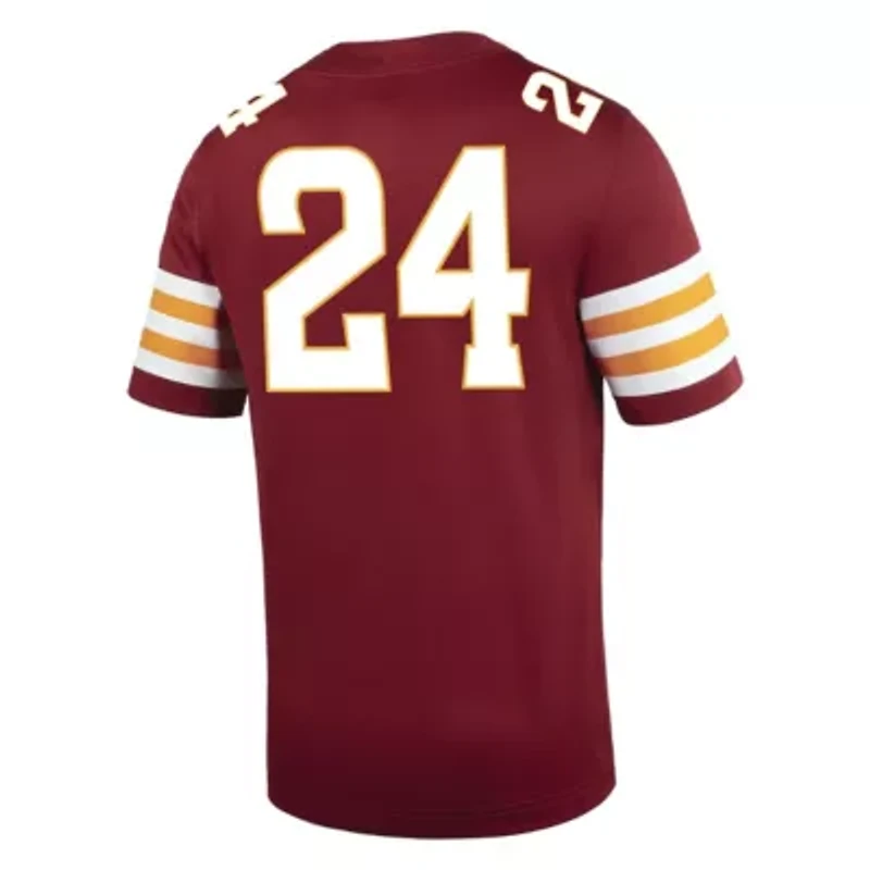 NCAA Nike #24 Iowa State Cyclones Untouchable Replica Game Jersey