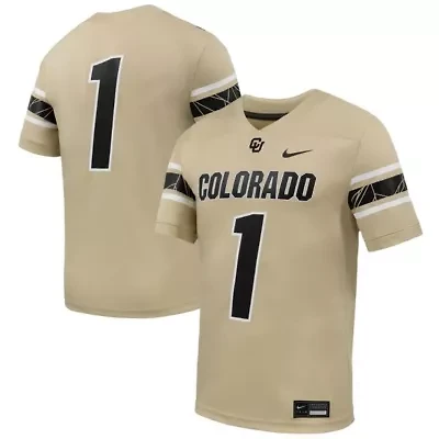 NCAA Nike #1 Colorado Buffaloes Alternate Game Football Jersey
