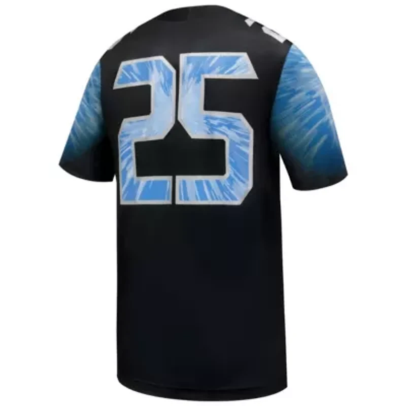 NCAA Nike #25 UCF Knights 2025 Space Game Football Jersey