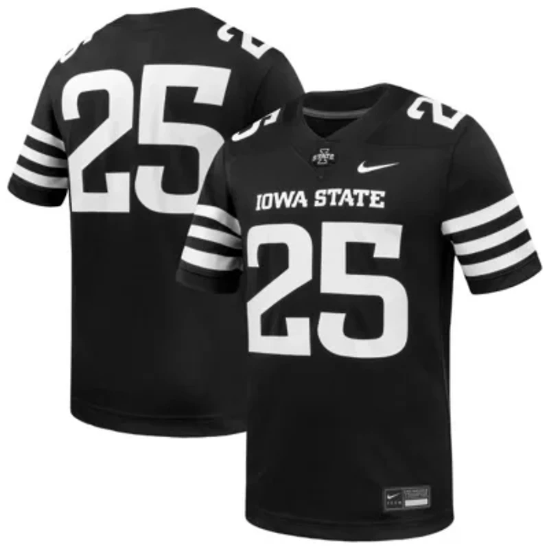 NCAA Nike #1 Iowa State Cyclones Alternate Game Football Jersey