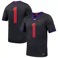 NCAA Nike #1 TCU Horned Frogs Alternate Game Football Jersey