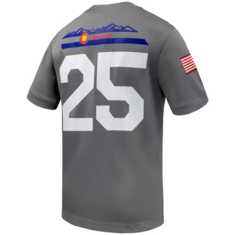 NCAA Nike #25 Air Force Falcons APLS Fighting Falcon Collection Football Game Jersey