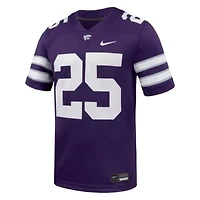 NCAA Nike #25 Kansas State Wildcats Game Football Jersey