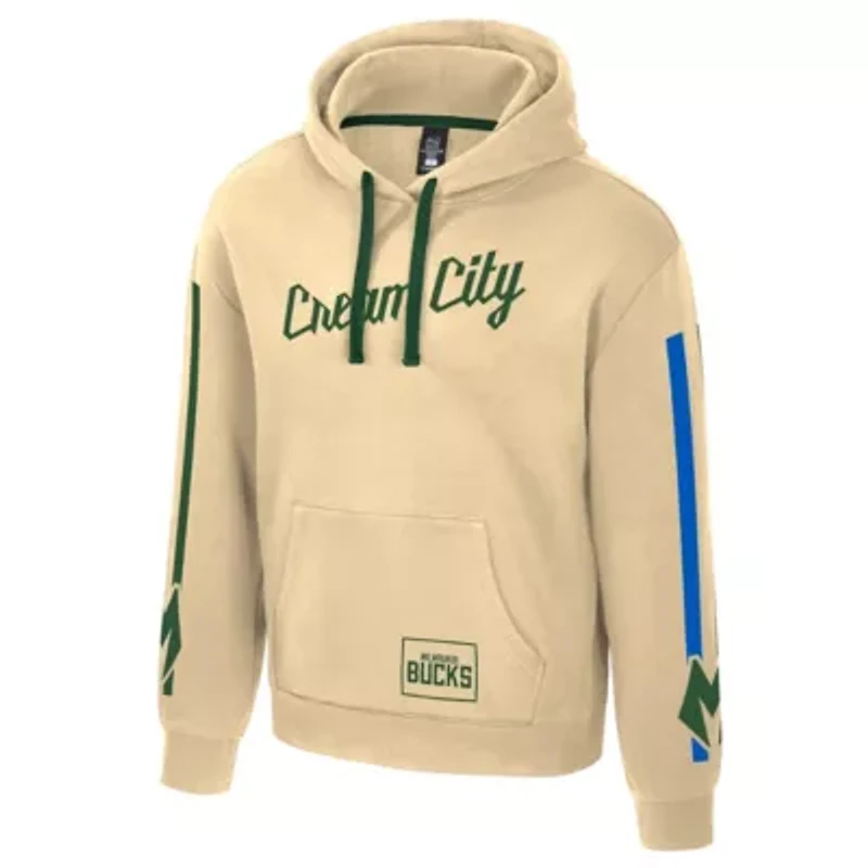 NBA Unisex Milwaukee Bucks 2025/26 City Edition Star Hoodie