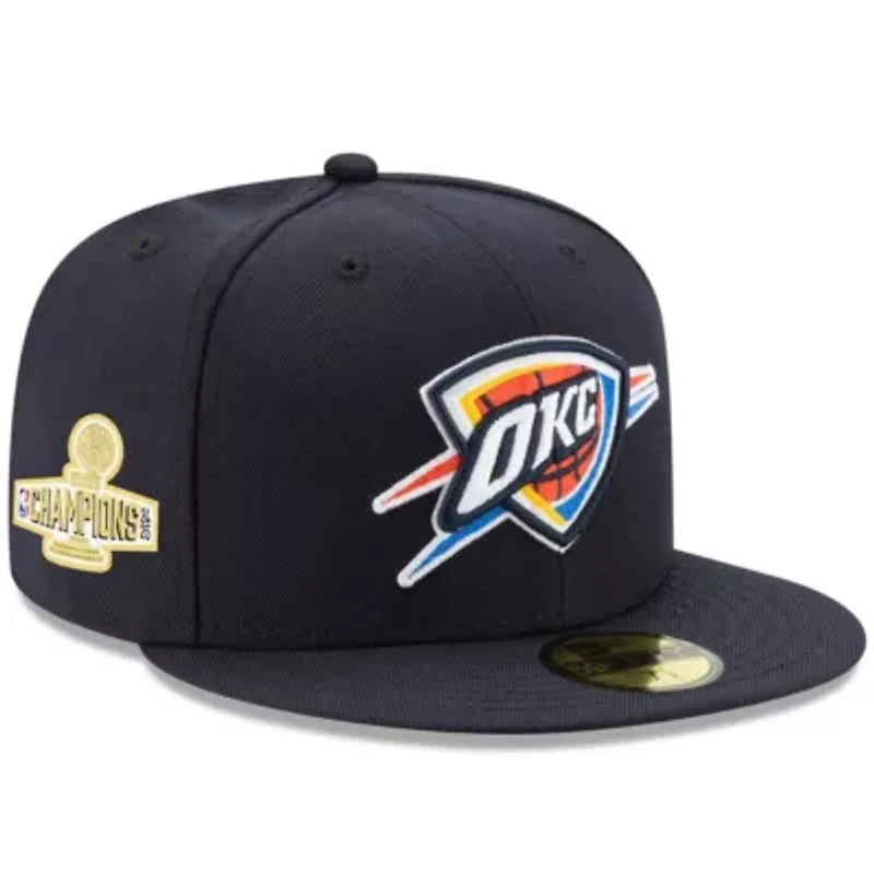 NBA Oklahoma City Thunder 2025 Finals s Side Patch 59FIFTY Fitted Hat
