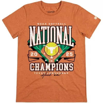 NCAA Texas Longhorns 2025 Softball World Series s T-Shirt