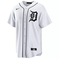 MLB Nike Javier Báez Detroit Tigers Home Replica Jersey