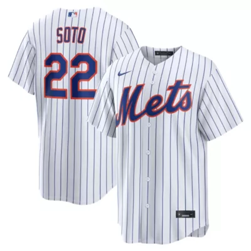 MLB Nike Juan Soto New York Mets Home Replica Jersey